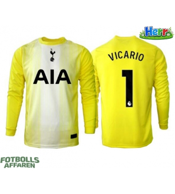 Tottenham Hotspur Guglielmo Vicario #1 Målvakt Tredje Tröja 2025-26 Långärmad